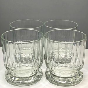 Set of 4 Vintage Gustav Dansk designs France scotch old fashion on the rocks set